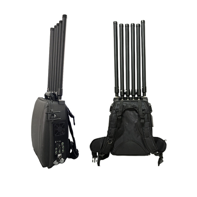 50W 70W 백백 드론 재머 400MHz 800MHz 1.2G 2.4G 5.2G 5.8G 안티 FPV