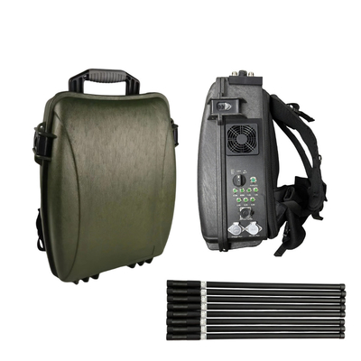 1.5KM-2KM 배낭 드론 방해기 주파수 범위 860MHz-930MHz