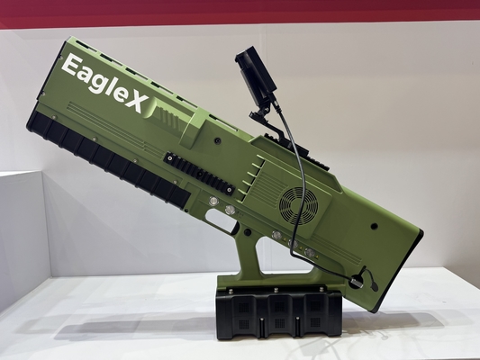 3KM-5KM 휴대용 드론 탐지기 900MHz 1.5GHz 2.4GHz 5.8GHz Jammer Gun All In One