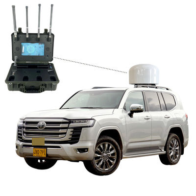SUV 차량 드론 방해기 8KM 탐지 FPV 3KM 대책 드론 방지 솔루션