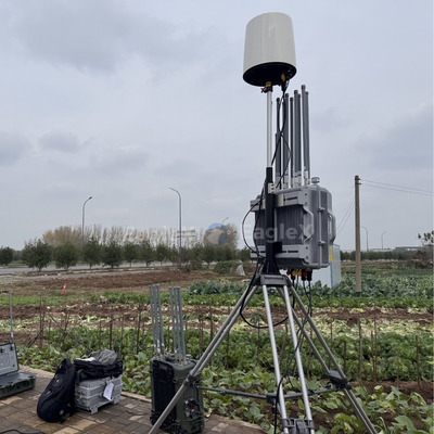 드론 FPV GPS 스푸핑 전기 발전소 보안을 위한 이중 보호 방어 영역 25MHz - 6 GHz 탐지 대역 공항
