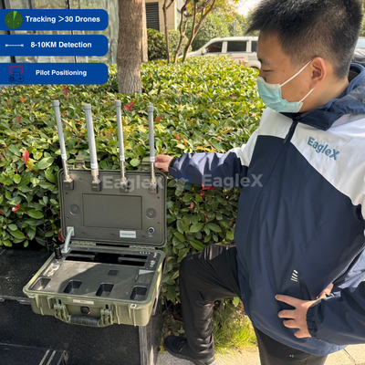25MHz~6GHz 모든 밴드 가방 탐지 FPV 드론 탐지 콘서트, 경찰, 군, 자동차