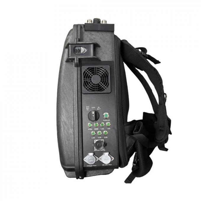 50W 70W 백백 드론 재머 400MHz 800MHz 1.2G 2.4G 5.2G 5.8G 안티 FPV 1