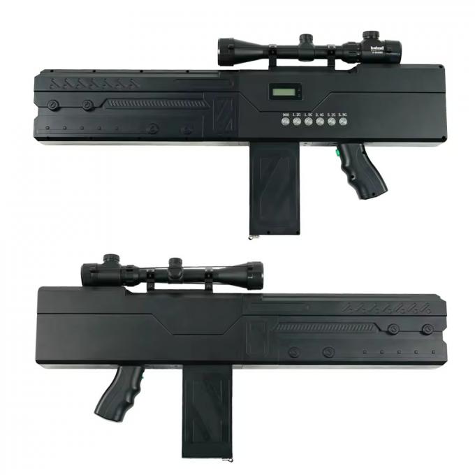 6 밴드 DJI UAV Jammer Gun 1-2KM 항 FPV 드론 총 900MHz 1.5G 2.4G 5.8G 0